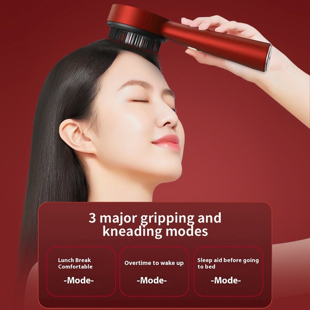 Electric Scalp Massager with Liquid Guide — Hair Growth & Scalp Care Device