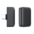 Microphone Lavalier sans fil — Double cœur, suppression du bruit, batterie 8-12 h, USB-C et Lightning