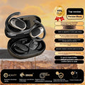 Bone Conduction Bluetooth Headphones — Waterproof Open-Ear 8Hr Battery Breathing Light
