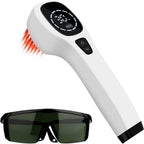 Handheld Red Light Therapy Device — Infrared Pain Relief 4×808nm & 12×650nm