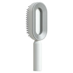 Self-Cleaning Hairbrush with 3D Air Cushion — Detangling Scalp Massage Brush