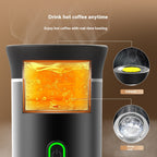 3-in-1 Portable Espresso Machine — USB-C Rechargeable 60ml for Capsules & Ground Coffee