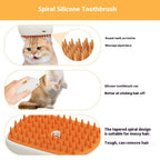 USB Rechargeable Steam Pet Grooming Brush — Cat & Dog Spray Massage Comb
