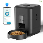 Smart Automatic Cat Feeder with WiFi & Timer — Quantitative Pet Food Dispenser