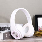 Foldable Bluetooth 5.0 Over-Ear Headphones — CVC6.0 LED 8Hr Battery 3.5mm