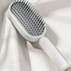Self-Cleaning Hairbrush with 3D Air Cushion — Detangling Scalp Massage Brush