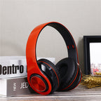 Foldable Bluetooth 5.0 Over-Ear Headphones — CVC6.0 LED 8Hr Battery 3.5mm