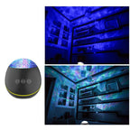 Galaxy Star Projector with Bluetooth Speaker — 8 Colours Remote Timer 60m²