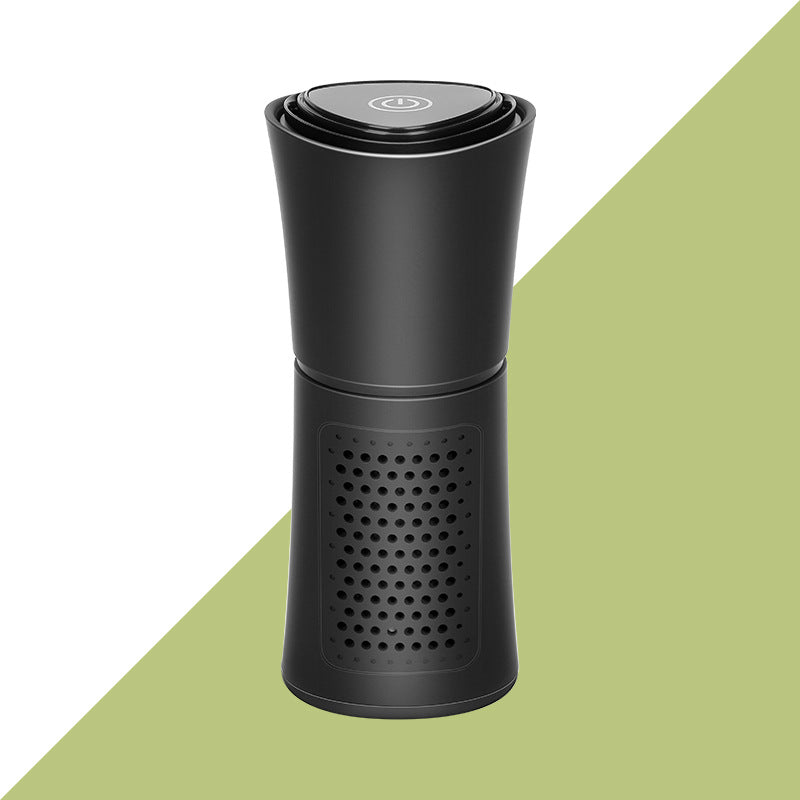 Car Air Purifier with Dual Negative Ion — USB 5V Compact Desktop Purifier