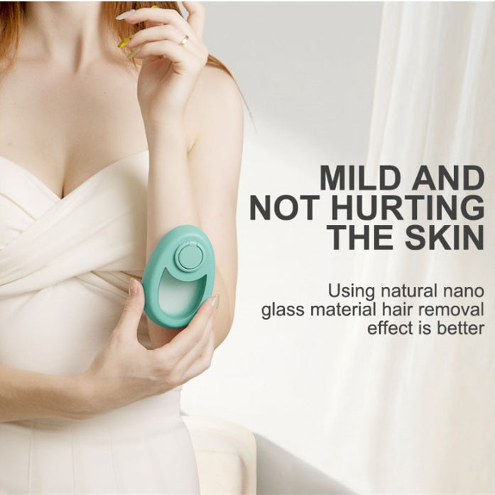 Crystal Hair Eraser — Nano-Glass Painless Hair Removal & Exfoliating Tool