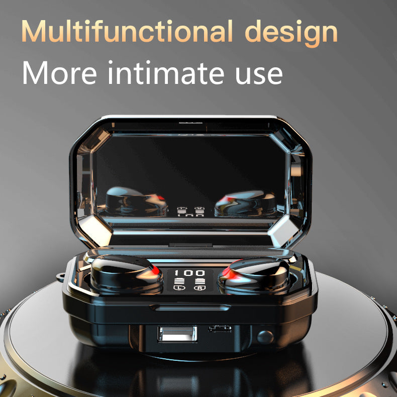 Écouteurs sans fil M15 avec connexion multipoint — Stéréo Bluetooth 5.0