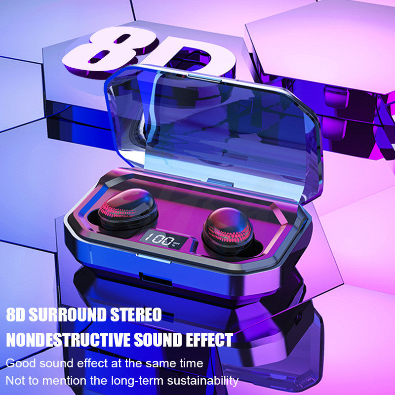 X10 Wireless Earbuds with 3000mAh Charging Case — Bluetooth 5.0 8Hr Battery
