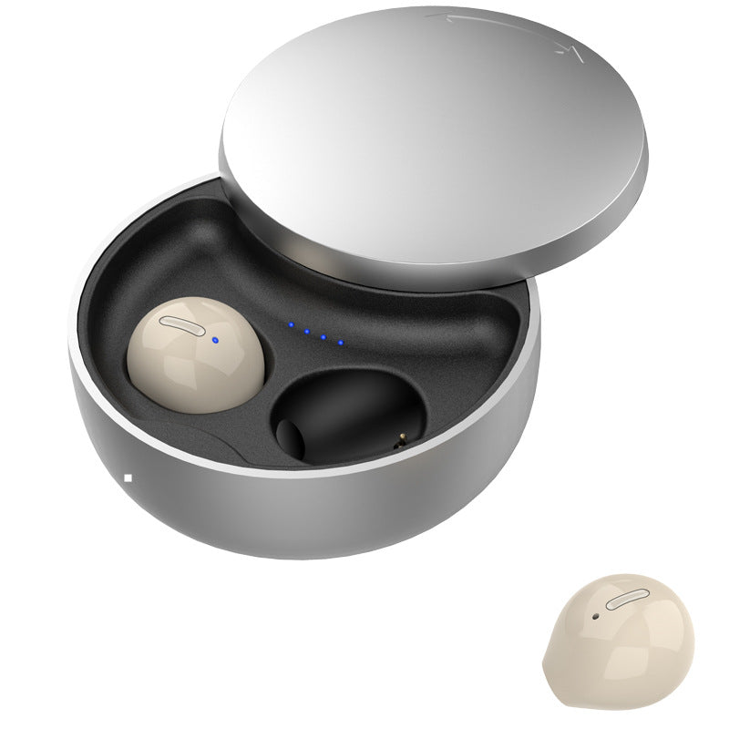 Bluetooth 5.0 Semi-In-Ear Wireless Earbuds — HD Stereo Bilateral Earphones