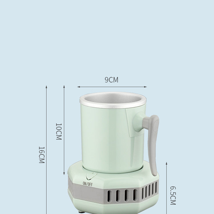 Mini Electric Cooling Cup — Semiconductor Quick-Chill Aluminium Drink Cooler