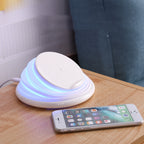 10W Wireless Charging Pad — Qi Fast Charger with Samsung Capacitor & Silicone Grip