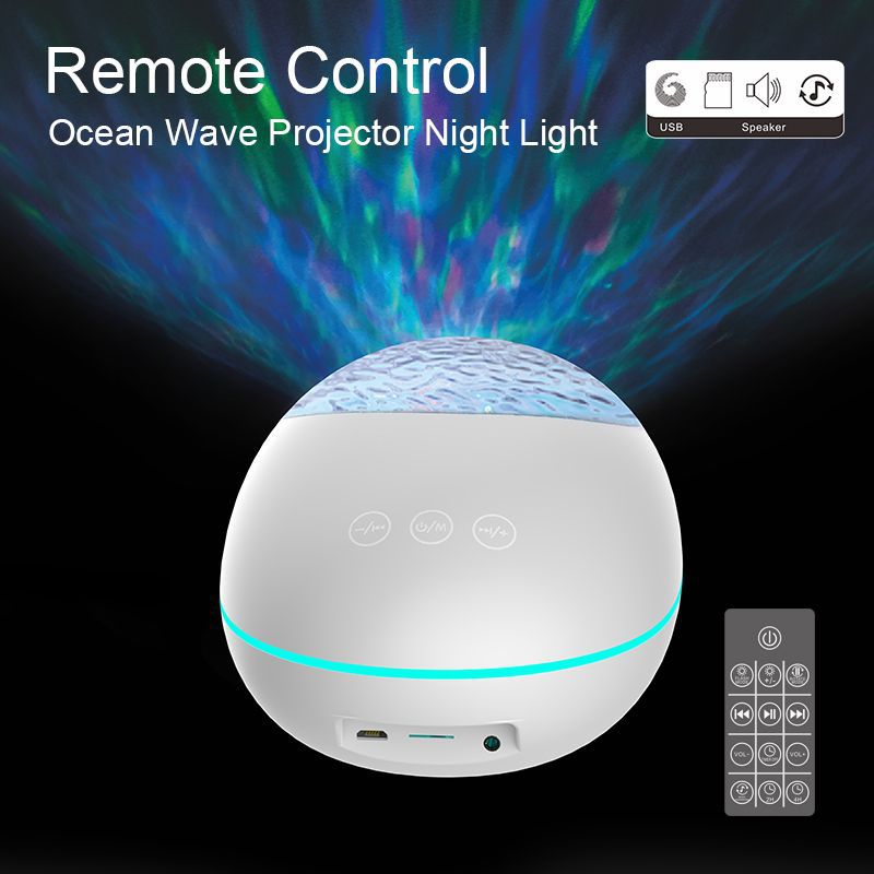 Galaxy Star Projector with Bluetooth Speaker — 8 Colours Remote Timer 60m²