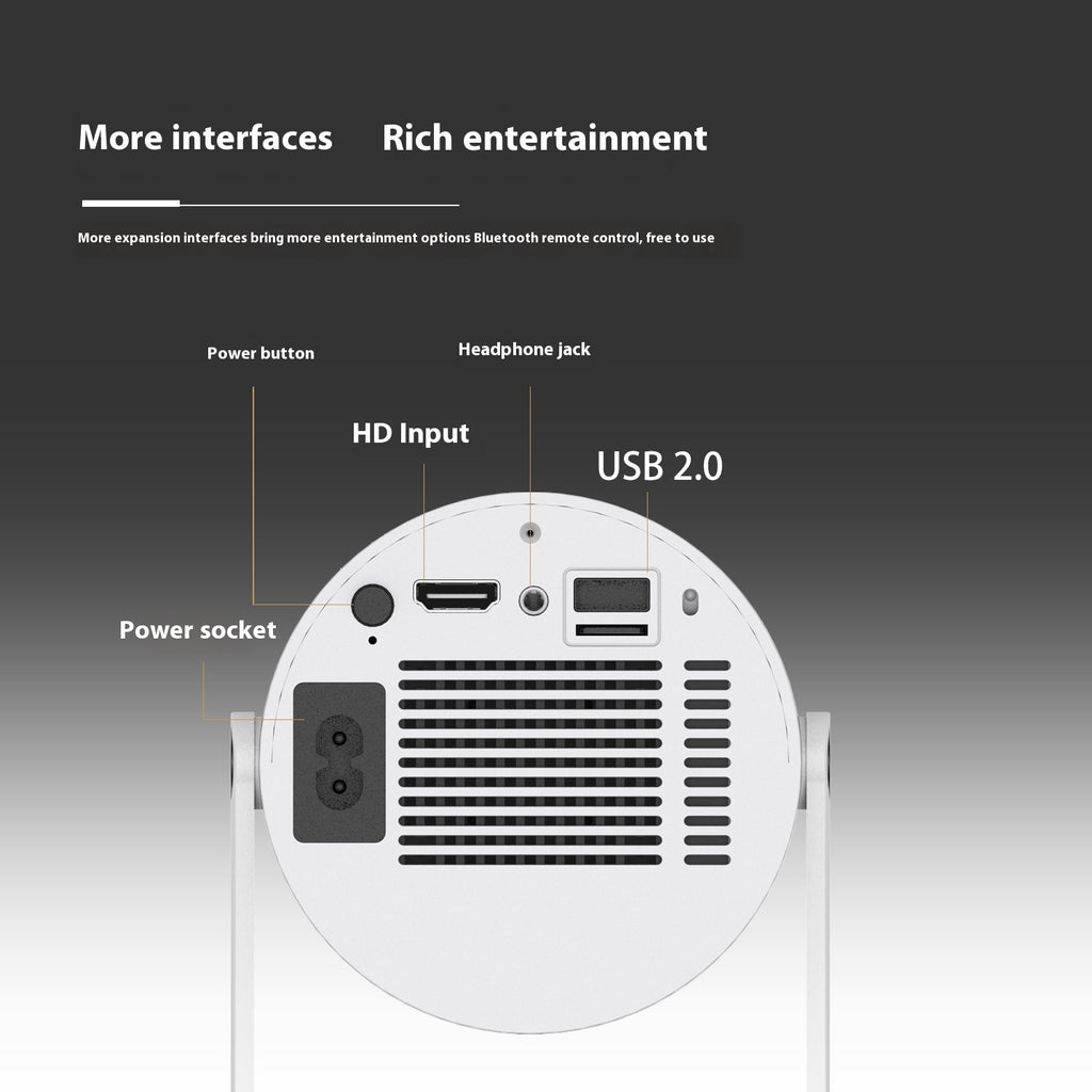 Magcubic HY300 Mini Projector — 720p WiFi Bluetooth 5.0 Auto Keystone 130-inch