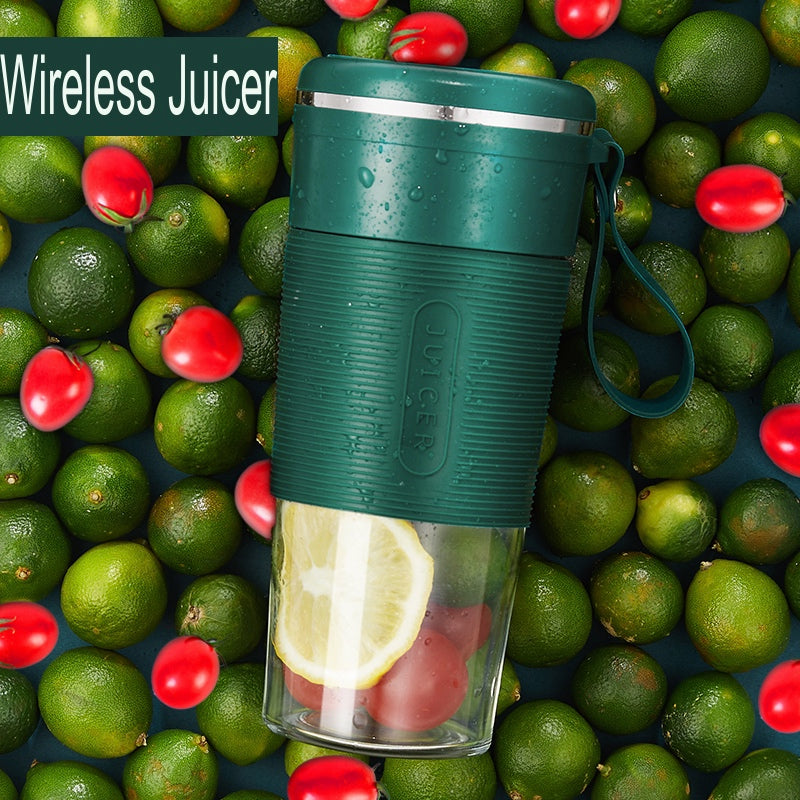 Portable Blender Juicer Cup 300ml — USB Rechargeable Personal Smoothie Maker