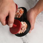 Burger Press Patty Maker — Non-Stick Food-Grade ABS Hamburger Mould with Liners