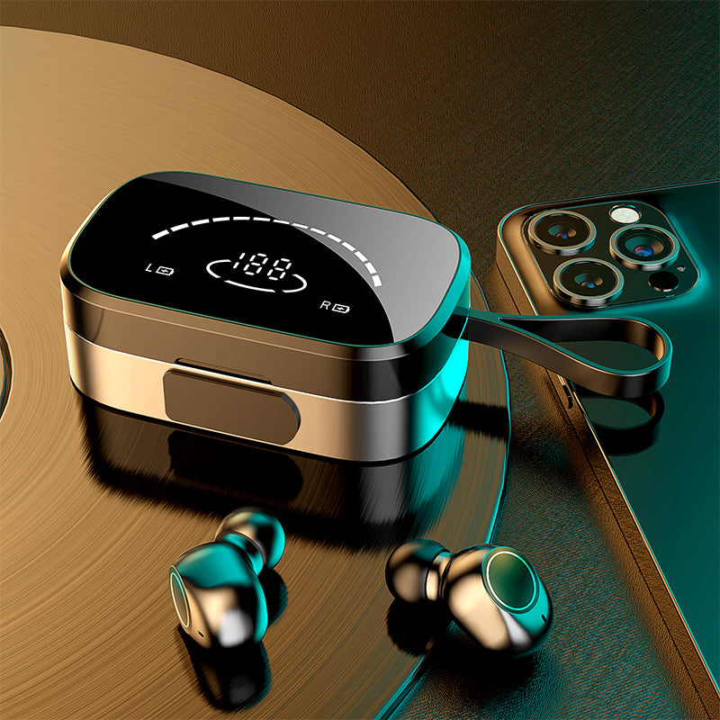 TWS T5 Bluetooth 5.0 Earbuds — IPX5 3500mAh Case 140Hr Standby Power Bank