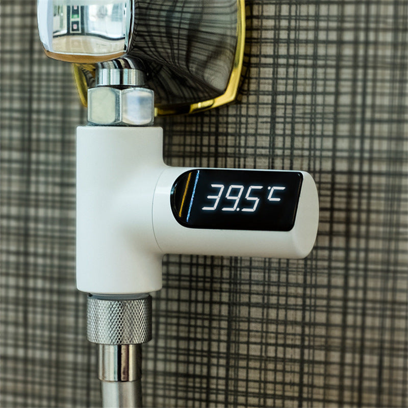 LED Faucet Water Thermometer — Real-Time Digital Bath Temperature Display 5–85°C