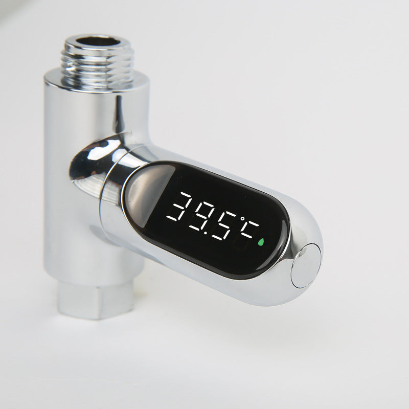 LED Faucet Water Thermometer — Real-Time Digital Bath Temperature Display 5–85°C
