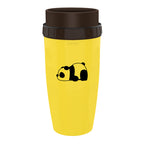 Twist-Seal Lidless Travel Tumbler — 300ml Double-Wall Insulated Straw Cup