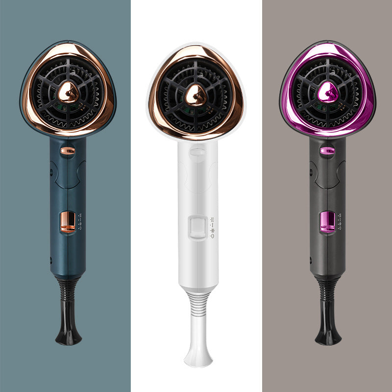 Ionic Hair Dryer 1800W Foldable — Hot & Cold with Diffuser Nozzle UK & EU Plug