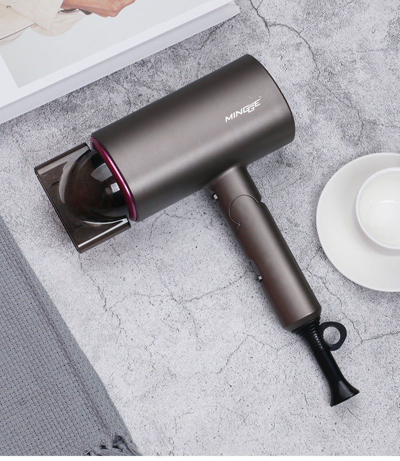 Ionic Hair Dryer 1800W Foldable — Hot & Cold with Diffuser Nozzle UK & EU Plug