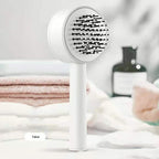 Self-Cleaning Hairbrush with 3D Air Cushion — Detangling Scalp Massage Brush