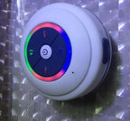 Mini Waterproof Bluetooth Speaker 3W — 5Hr Battery LED Hands-Free 85mm