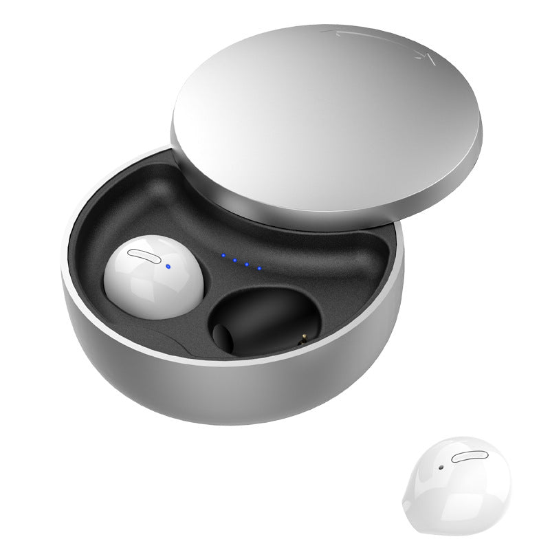 Bluetooth 5.0 Semi-In-Ear Wireless Earbuds — HD Stereo Bilateral Earphones