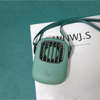 Portable Neck Fan with Lanyard — 1800mAh USB Rechargeable 3-Speed Silent Fan
