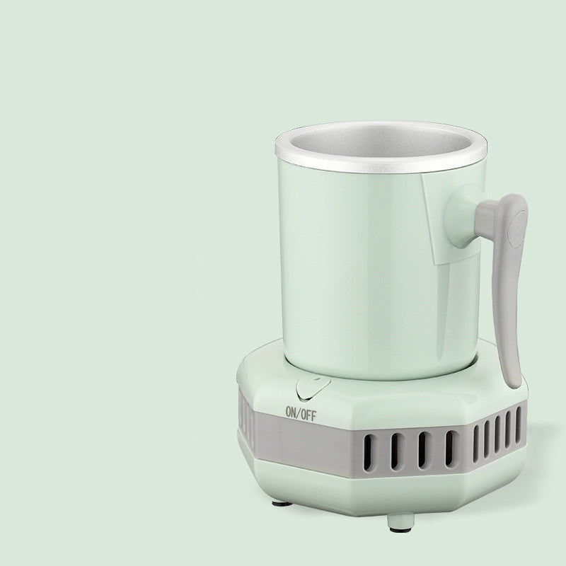 Mini Electric Cooling Cup — Semiconductor Quick-Chill Aluminium Drink Cooler