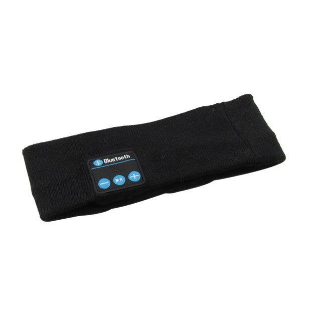 Bluetooth Music Headband — Wireless Sleep & Sports Headband with Built-in Speakers