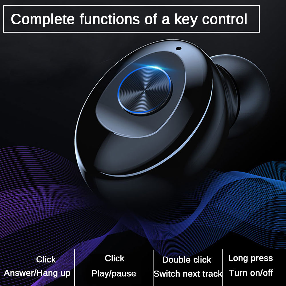 XG-12 TWS Wireless Earbuds — Bluetooth 5.0 with 350mAh Charging Case