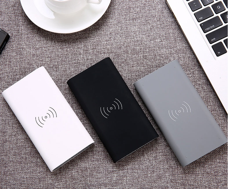 3-in-1 Wireless Power Bank 10000mAh — Qi Wireless Charging with USB Output