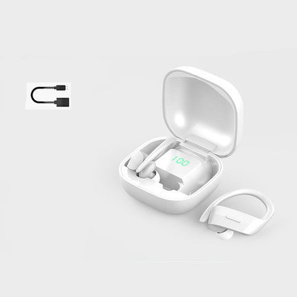 Casque Bluetooth supra-auriculaire avec NFC et affichage numérique — Stéréo sans fil V5.0