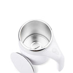 Self-Stirring Magnetic Travel Mug — 304 Stainless Steel USB Rechargeable Cup