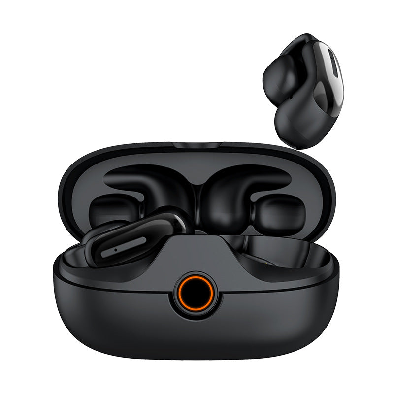 DX09 Clip-On Open-Ear Headphones — Waterproof Bone Conduction Sports Earphones