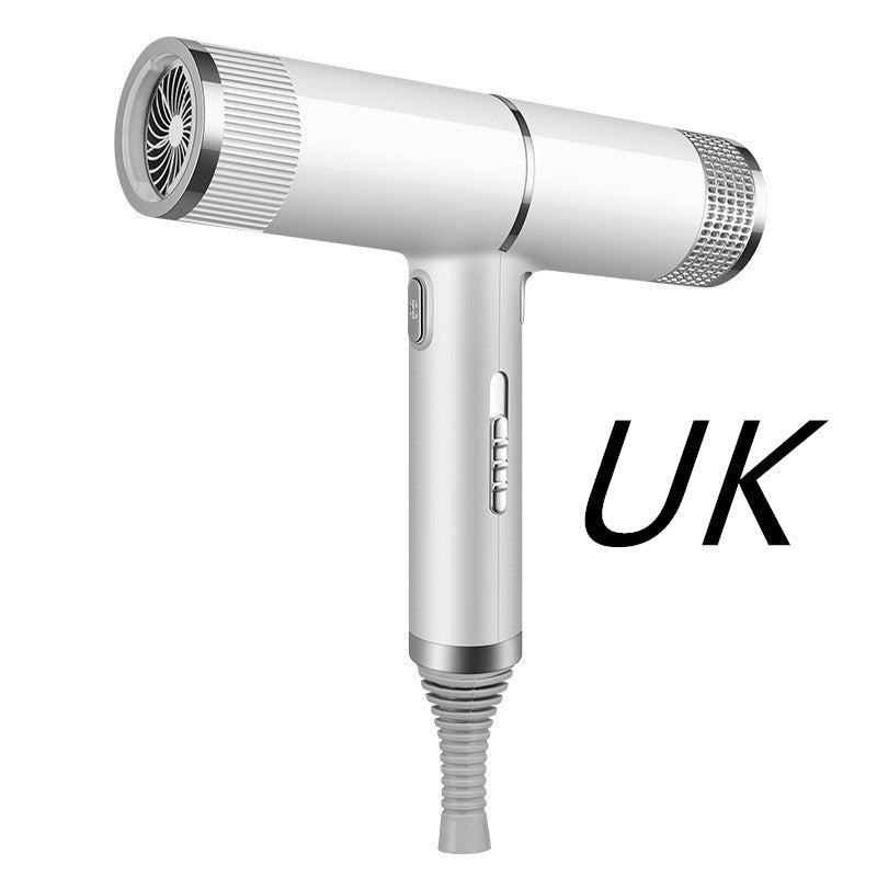 Ionic Hair Dryer 1200W with Hot & Cold Settings — Foldable Nozzle Diffuser