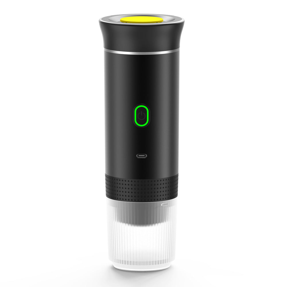 3-in-1 Portable Espresso Machine — USB-C Rechargeable 60ml for Capsules & Ground Coffee