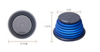 10W Wireless Charging Pad — Qi Fast Charger with Samsung Capacitor & Silicone Grip