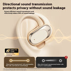Bone Conduction Bluetooth Headphones — Waterproof Open-Ear 8Hr Battery Breathing Light