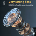 IPX7 Waterproof TWS Earbuds — Bluetooth 5.1 LED Display Touch Control Hi-Fi