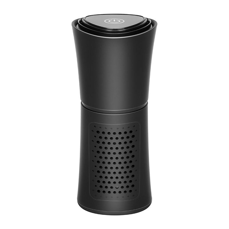 Car Air Purifier with Dual Negative Ion — USB 5V Compact Desktop Purifier