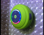 Mini Waterproof Bluetooth Speaker 3W — 5Hr Battery LED Hands-Free 85mm