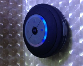 Mini Waterproof Bluetooth Speaker 3W — 5Hr Battery LED Hands-Free 85mm