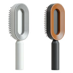 Self-Cleaning Hairbrush with 3D Air Cushion — Detangling Scalp Massage Brush