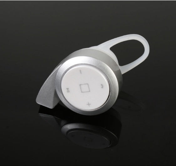Snail Mini Bluetooth headset in white — side profile view